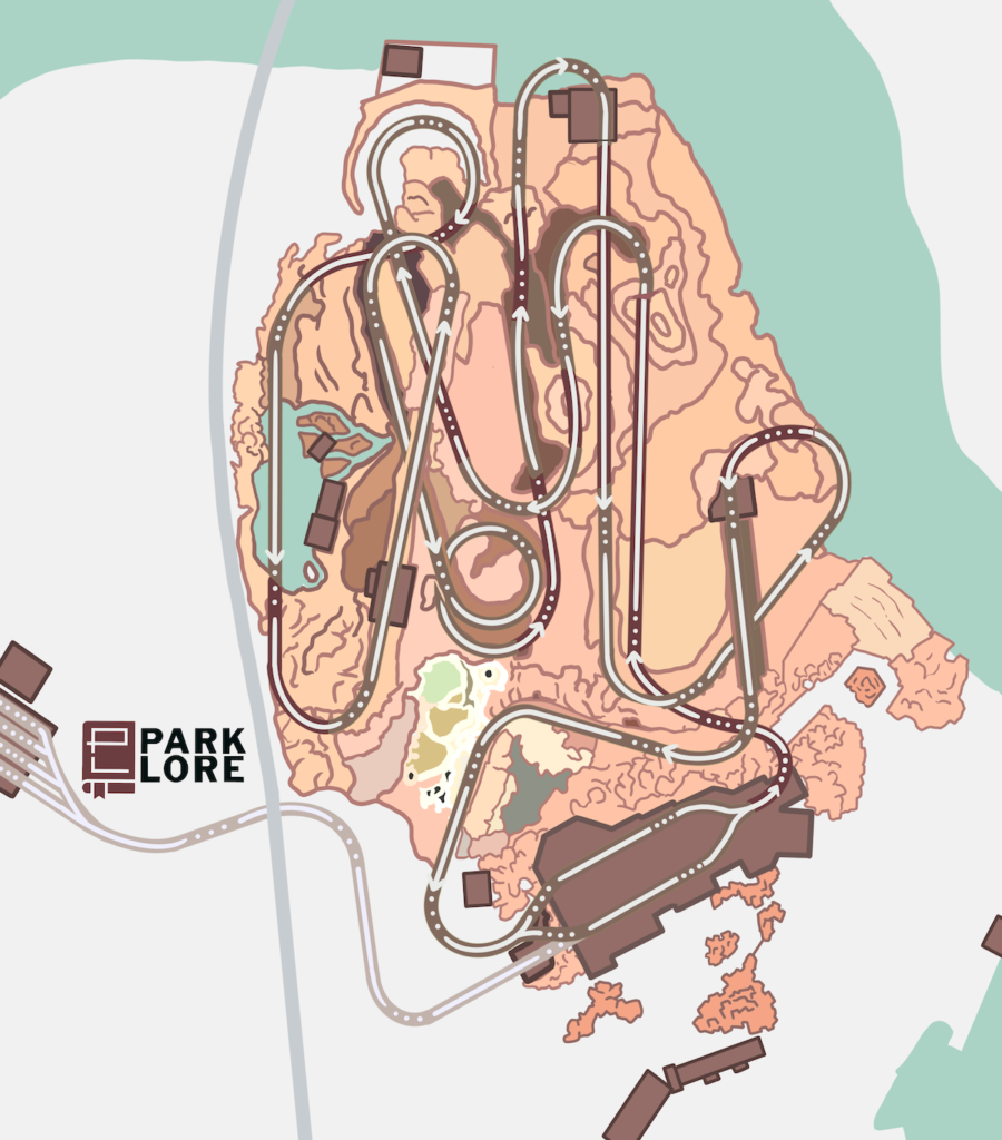 HERE THERE Illustrating And Comparing Disney Theme Parks Ride