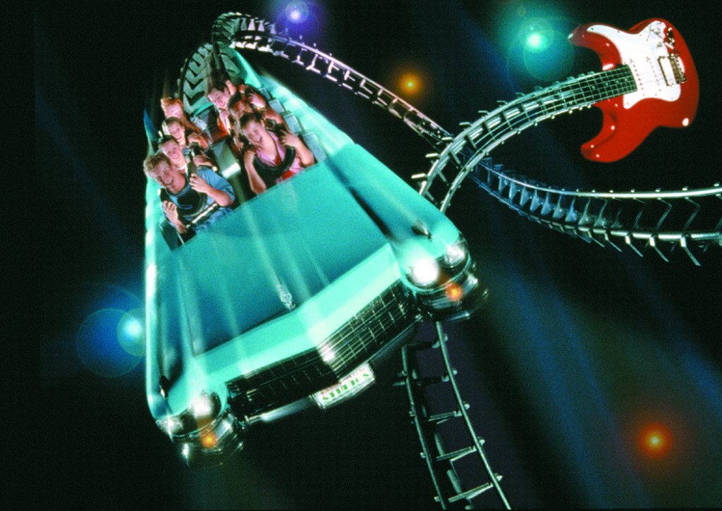 Extinct Attractions: Rock 'n' Roller Coaster avec Aerosmith 